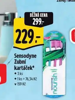 Albert Sensodyne zubní kartáček nabídka