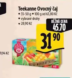 Albert Teekanne čaj nabídka