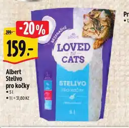 Albert Stelivo pro kočky nabídka