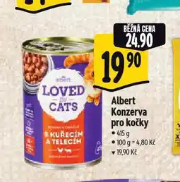 Albert Konzerva pro kočky nabídka