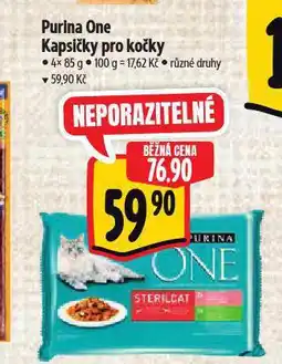 Albert Purina one kapsičky pro kočky nabídka
