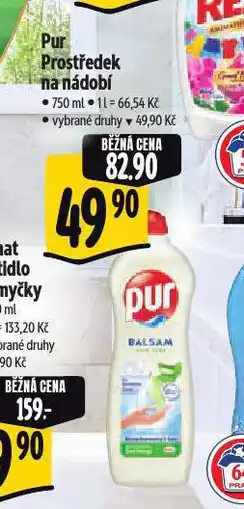 Albert Pur prostředek na nádobí nabídka