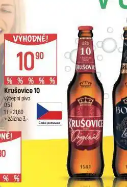 Globus Krušovice královský originál 10 nabídka