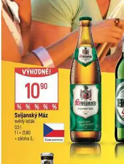 Globus Pivo svijanský máz nabídka