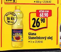 Albert Giana slunečnicový olej nabídka