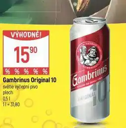 Globus Pivo gambrinus originál nabídka
