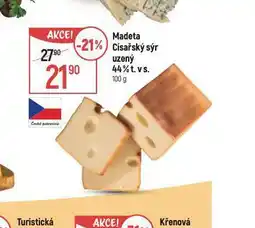 Globus Madeta císařský sýr uzený 44% nabídka