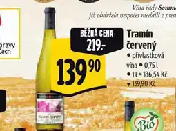 Albert Tramín červený nabídka