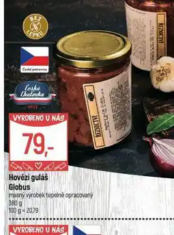 Globus Hovězí guláš globus nabídka