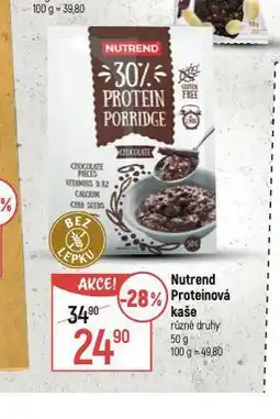 Globus Nutrend proteinová kaše nabídka