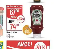 Globus Heinz kečup nabídka