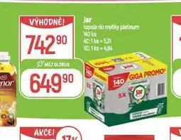 Globus Jar kapsle do myčky nabídka