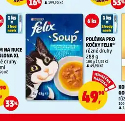 Penny Market Felix polévka pro kočky nabídka