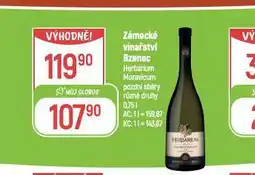 Globus Zámecké vinařství bzenec nabídka