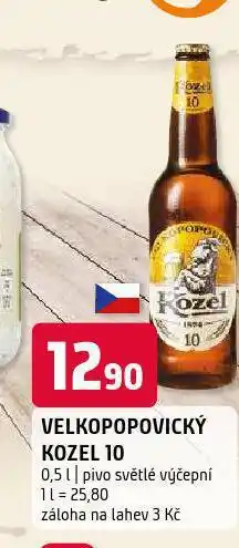 Terno Pivo velkopopovický kozel nabídka