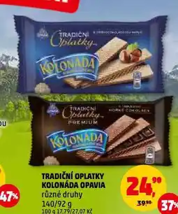 Penny Market Tradiční oplatky kolonáda nabídka
