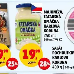 Penny Market Tatarská omáčka nabídka