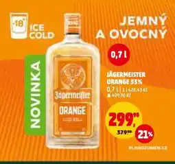 Penny Market Jagermeister orange nabídka