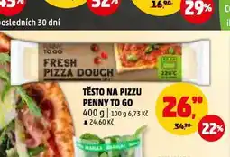 Penny Market Těsto na pizzu nabídka