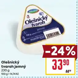Billa Olešnický tvaroh jemný nabídka