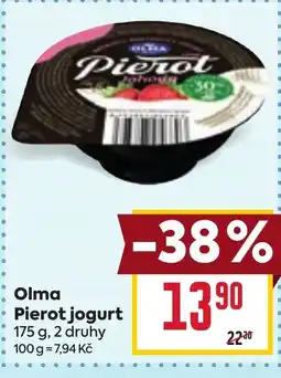 Billa Olma Pierot jogurt nabídka