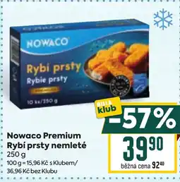 Billa Nowaco Premium Rybí prsty nemleté nabídka