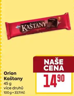 Billa Orion Kaštany nabídka
