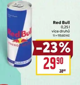 Billa Red Bull 0.25L nabídka