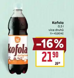 Billa Kofola 0,5L nabídka