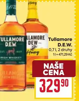 Billa TULLAMORE D.E.W. 0.7L nabídka