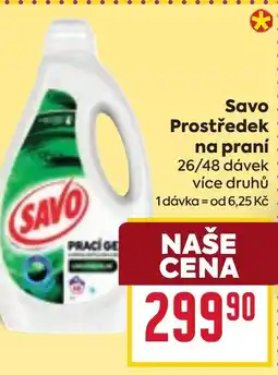 Billa Savo Prostředek na praní nabídka