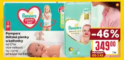 Billa Pampers Dětské plenky a kalhotky nabídka