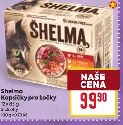 Billa Shelma Kapsičky pro kočky nabídka