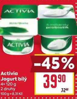Billa Activia Jogurt bílý nabídka