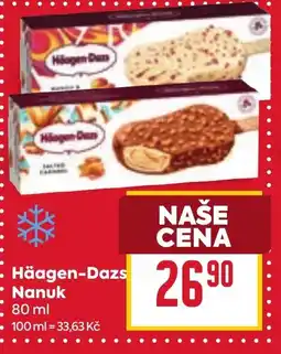 Billa Häagen-Dazs Nanuk nabídka