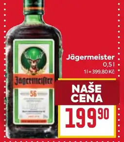 Billa Jägermeister 0.5L nabídka