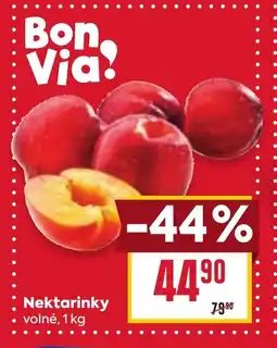 Billa Nektarinky nabídka