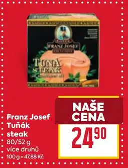 Billa Franz Josef Tuňák steak nabídka