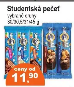 COOP DISKONT Studentská pečet nabídka