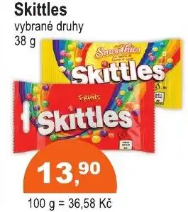 COOP DISKONT Skittles nabídka