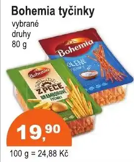 COOP DISKONT Bohemia tycinky nabídka