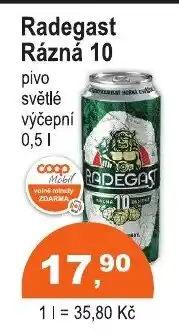 COOP DISKONT Radegast Rázná 10 nabídka