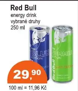 COOP DISKONT Red Bull nabídka