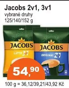 COOP DISKONT Jacobs 2v1, 3v1 nabídka