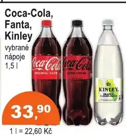 Coca-Cola, Fanta, Kinley