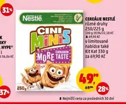 Penny Market Cereálie nestlé nabídka