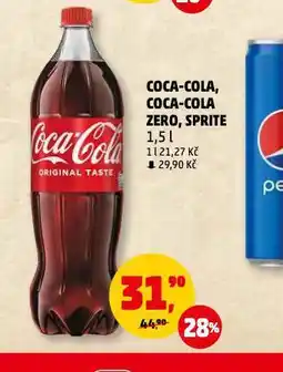 Coca cola, fanta, sprite