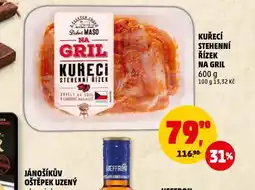 Penny Market Kuřecí stehenní řízek na gril nabídka