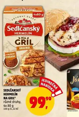 Penny Market Sedlčanský hermelín na gril nabídka