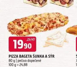 Terno Pizza bageta šunka a sýr nabídka